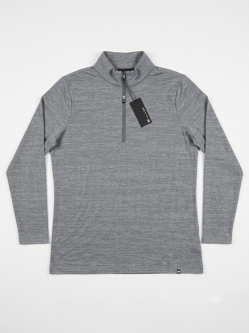NWT TravisMathew Grey Heather 1/4 Zip Pullover Men’s Size M